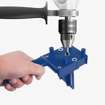 Woodworking Dowel Jig Hole Locator Hole Puncher Drill Bit Handheld Wood Drilling Doweling Hole Saw Drills Guide Woodworking Tool 
Woodworking Dowel Jig Hole Locator Hole Puncher Drill Bit Handheld Wood Drilling Doweling Hole Saw Drills Guide Woodworking Tool