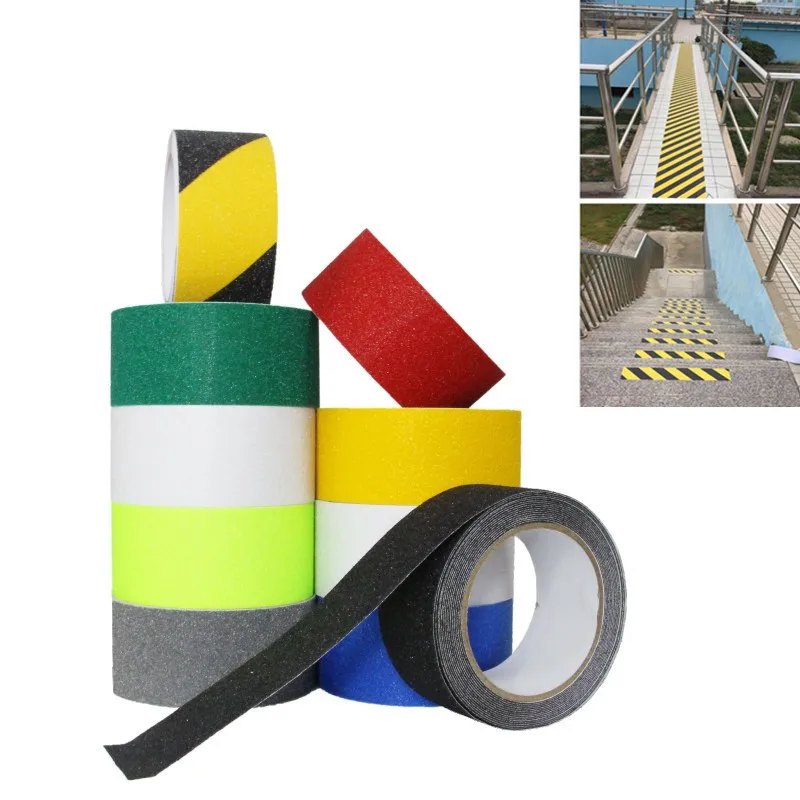5m Non Slip Safety Grip Tape Stickers Matte Traction Belt Warning for Floor Stairs Bathroom Anti-slip Adhesive Sticky Tape
5m Non Slip Safety Grip Tape Stickers Matte Traction Belt Warning for Floor Stairs Bathroom Anti-slip Adhesive Sticky Tape