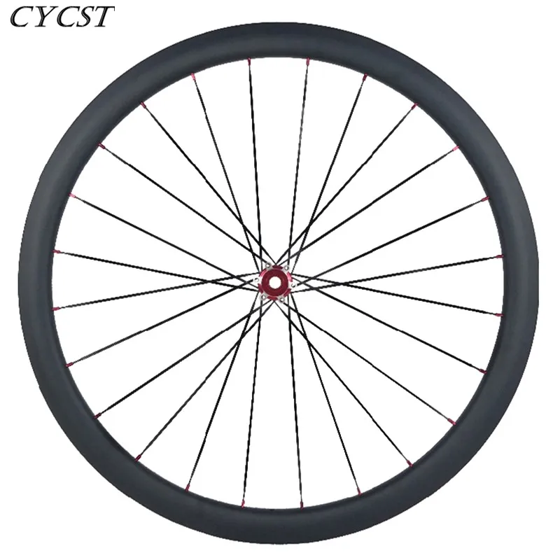 700c 38/50/60mm tubular carbon Disc front wheels powerway CX32 100x15 carbon road disc wheelset Pillar 1423 spokes carbon wheel
700c 38/50/60mm tubular carbon Disc front wheels powerway CX32 100x15 carbon road disc wheelset Pillar 1423 spokes carbon wheel
