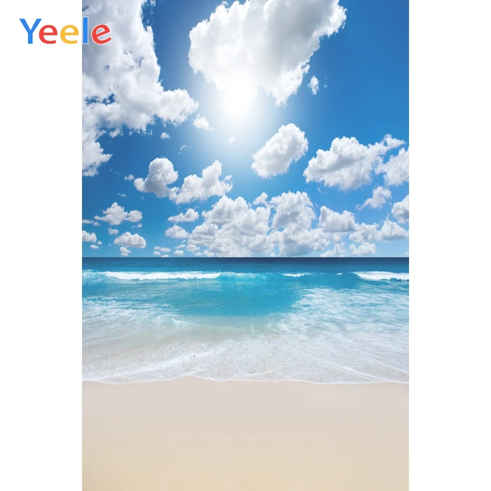Seaside Beach Blue Sky Clouds Summer Photophone Custom Wedding Photocall Baby Photographic Background Backdrops For Photo Studio
Seaside Beach Blue Sky Clouds Summer Photophone Custom Wedding Photocall Baby Photographic Background Backdrops For Photo Studio