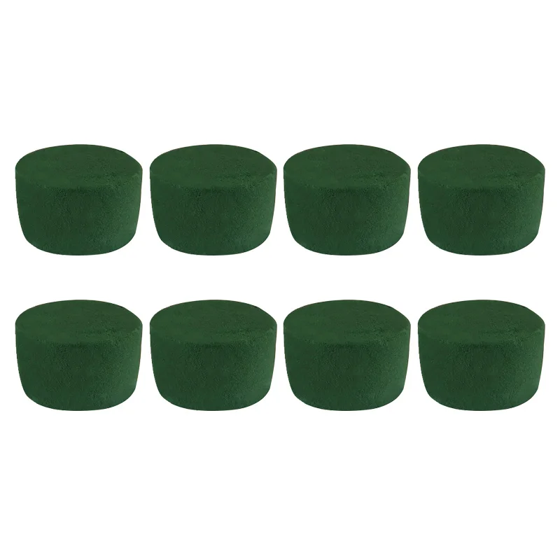 8 Pack DIY Flower Arrangement Kit Green Round Wet Floral Foam, Wedding Aisle Flowers, Party Decoration
8 Pack DIY Flower Arrangement Kit Green Round Wet Floral Foam, Wedding Aisle Flowers, Party Decoration