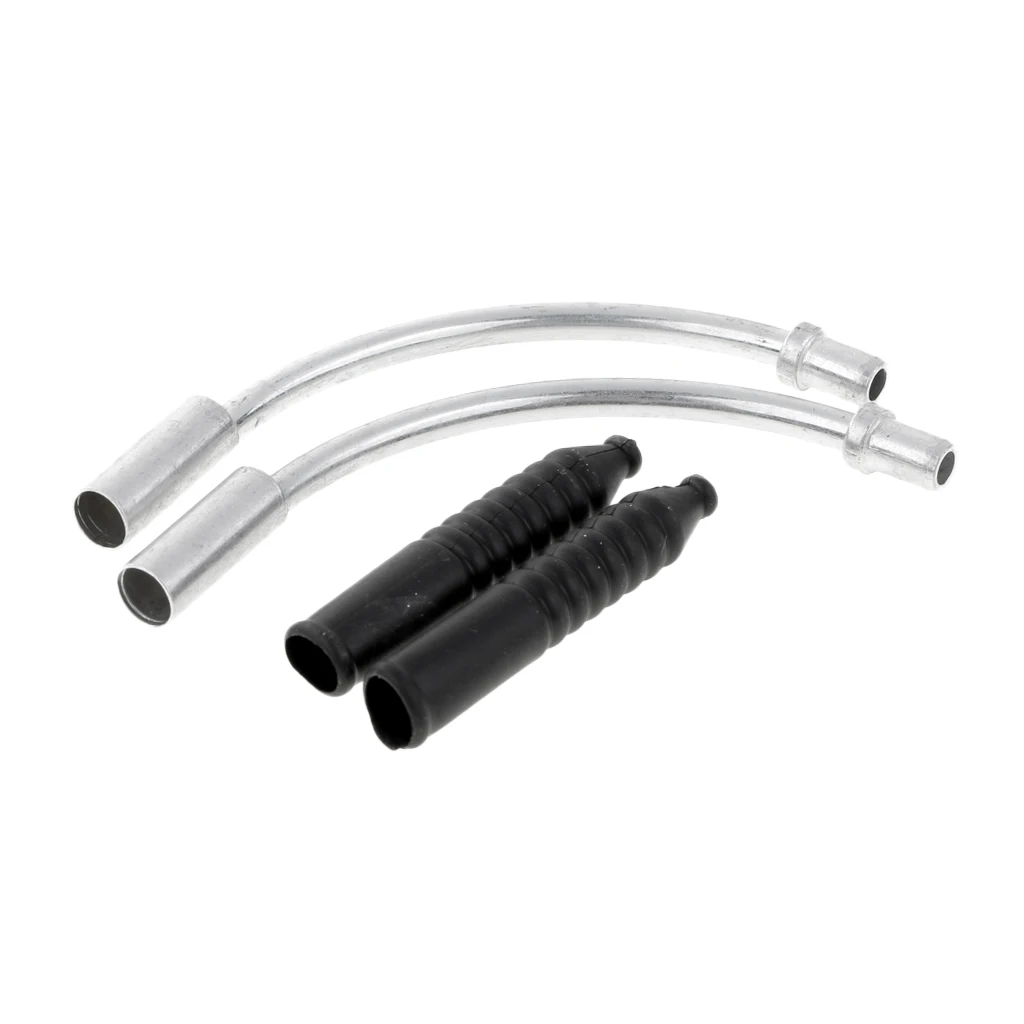 8 Pieces Liner V Brake Brake Noodle and Boot Set Bicycle Parts Accessories Aluminum Plastic 8 Pieces Liner V Brake Brake Noodle and Boot Set Bicycle Parts Accessories Aluminum Plastic