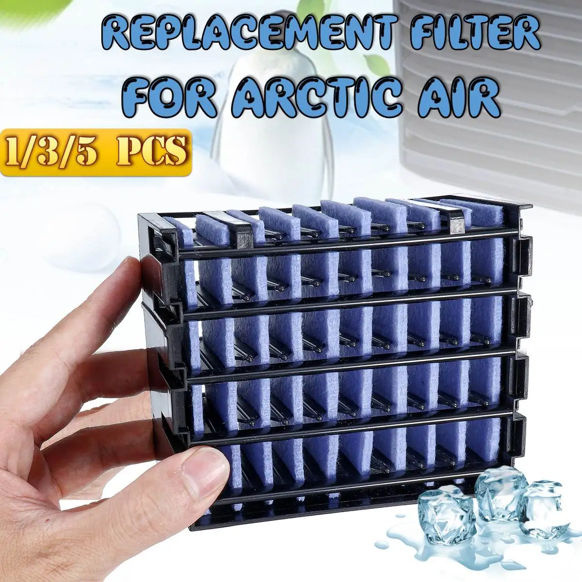 1 Set Replacement Filter For Arctic Air Cooler Air Cooler Filter Paper Portable Personal Space Air Conditioner Cool Fan Parts
1 Set Replacement Filter For Arctic Air Cooler Air Cooler Filter Paper Portable Personal Space Air Conditioner Cool Fan Parts