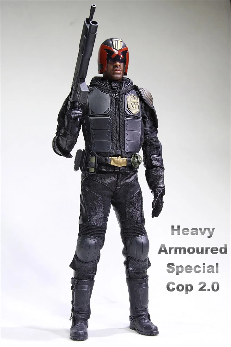 In Stock AF022 1/6 Scale Heavy Armoured Soldiers Special Version of Police 2.0 Judge Out Of Print For Sale
In Stock AF022 1/6 Scale Heavy Armoured Soldiers Special Version of Police 2.0 Judge Out Of Print For Sale
