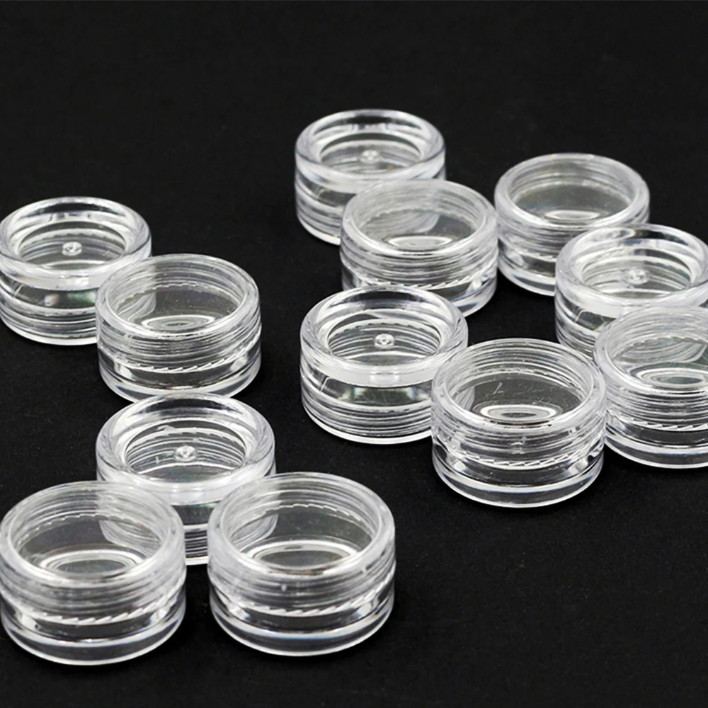 50Pcs 2.5ML Clear Plastic Jewelry Bead Storage Box Small Round Container Jars Make Up Organizer Boxes
50Pcs 2.5ML Clear Plastic Jewelry Bead Storage Box Small Round Container Jars Make Up Organizer Boxes