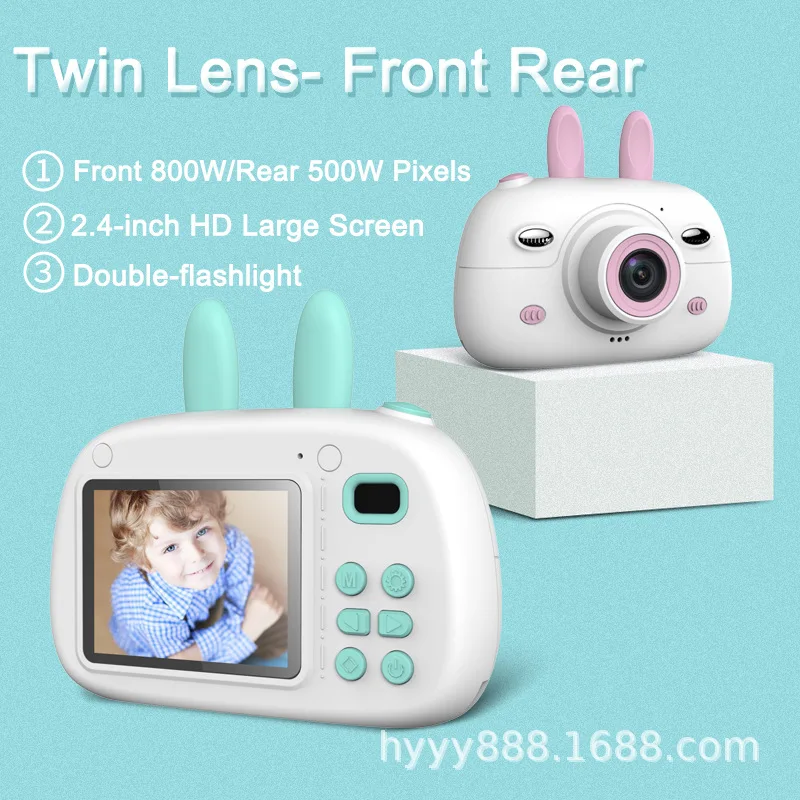 Hot Selling Double Camera Children Mini Digital Camera High-definition Cartoon Digital Children Camera
Hot Selling Double Camera Children Mini Digital Camera High-definition Cartoon Digital Children Camera