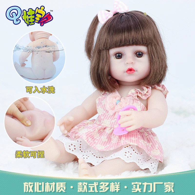 Through 38cm Reborn Dolls Model Infant Vinyl Soft Silcone Doll Children Rag Baby Cross Border Wholesale
Through 38cm Reborn Dolls Model Infant Vinyl Soft Silcone Doll Children Rag Baby Cross Border Wholesale