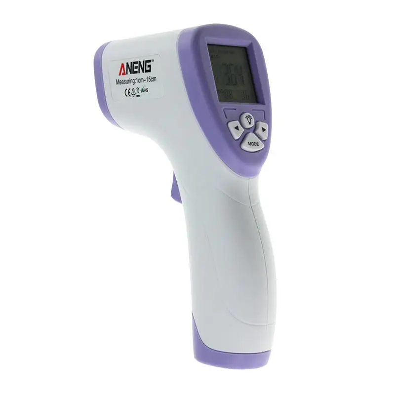 AN201 Infrared Forehead Body Thermometer Baby Adult Digital Thermometer Gun Non-Contact Body Temperature Measurement Meter
AN201 Infrared Forehead Body Thermometer Baby Adult Digital Thermometer Gun Non-Contact Body Temperature Measurement Meter