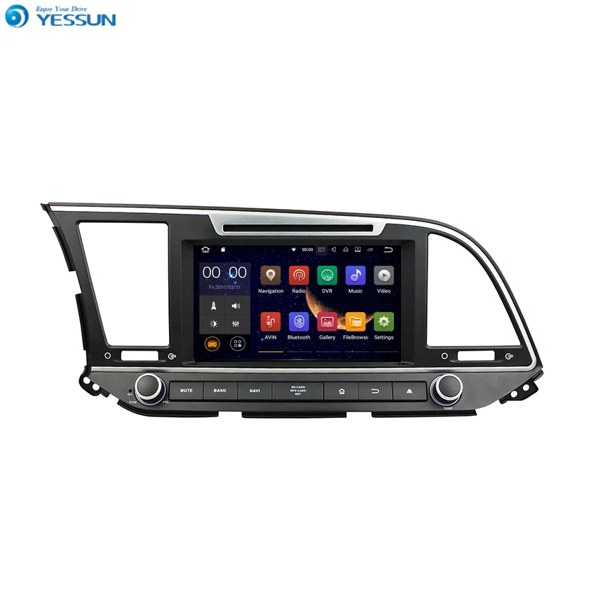 Мультимедийный плеер Yessun для Hyundai ELANTRA / AVANTE/MD Android автомобильная стереосистема с