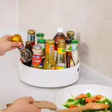 360 Rotating Storage Tray Spice Rack Non-Slip Seasoning Storage Box Kitchen Plastic Spice Storage Shelf Makeup Skin Care Rack
360 Rotating Storage Tray Spice Rack Non-Slip Seasoning Storage Box Kitchen Plastic Spice Storage Shelf Makeup Skin Care Rack