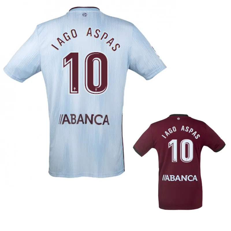 

High quality RC Celta 2019 2020 home Away camiseta jerseys TEES man Real Club Celta Vigo 19 20 Iago Aspas Santiago Mina Lobotka