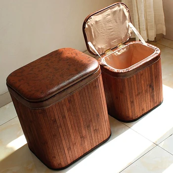 Solid Wood Bamboo Storage Stool Ottoman Multi-functional Door Side Kitchen Footstool Bench PU Soft Seat Organization Basket Box
Solid Wood Bamboo Storage Stool Ottoman Multi-functional Door Side Kitchen Footstool Bench PU Soft Seat Organization Basket Box