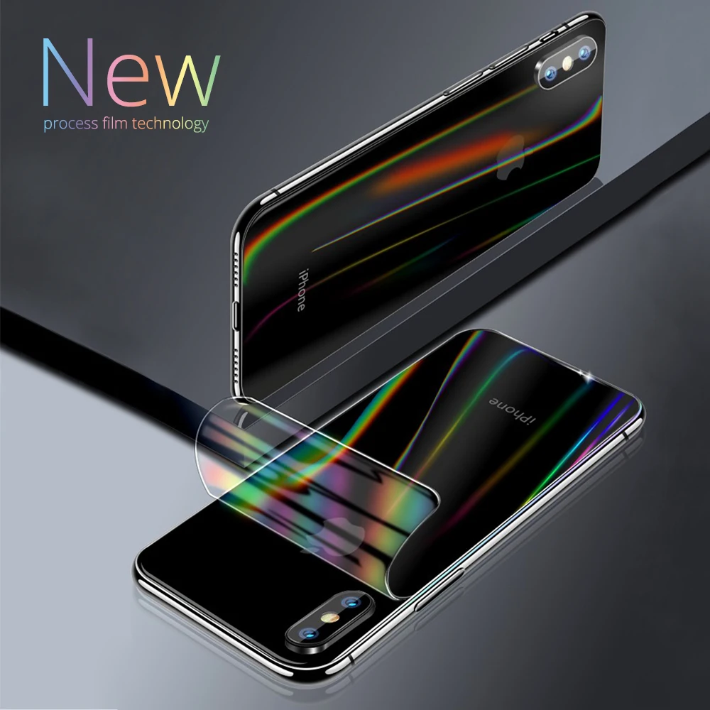 Screen Protector Film Back Film Protection Aurora Gradient Transparent for iPhone Xs Max X S XR 8 Plus 7 Screen Protector
Screen Protector Film Back Film Protection Aurora Gradient Transparent for iPhone Xs Max X S XR 8 Plus 7 Screen Protector