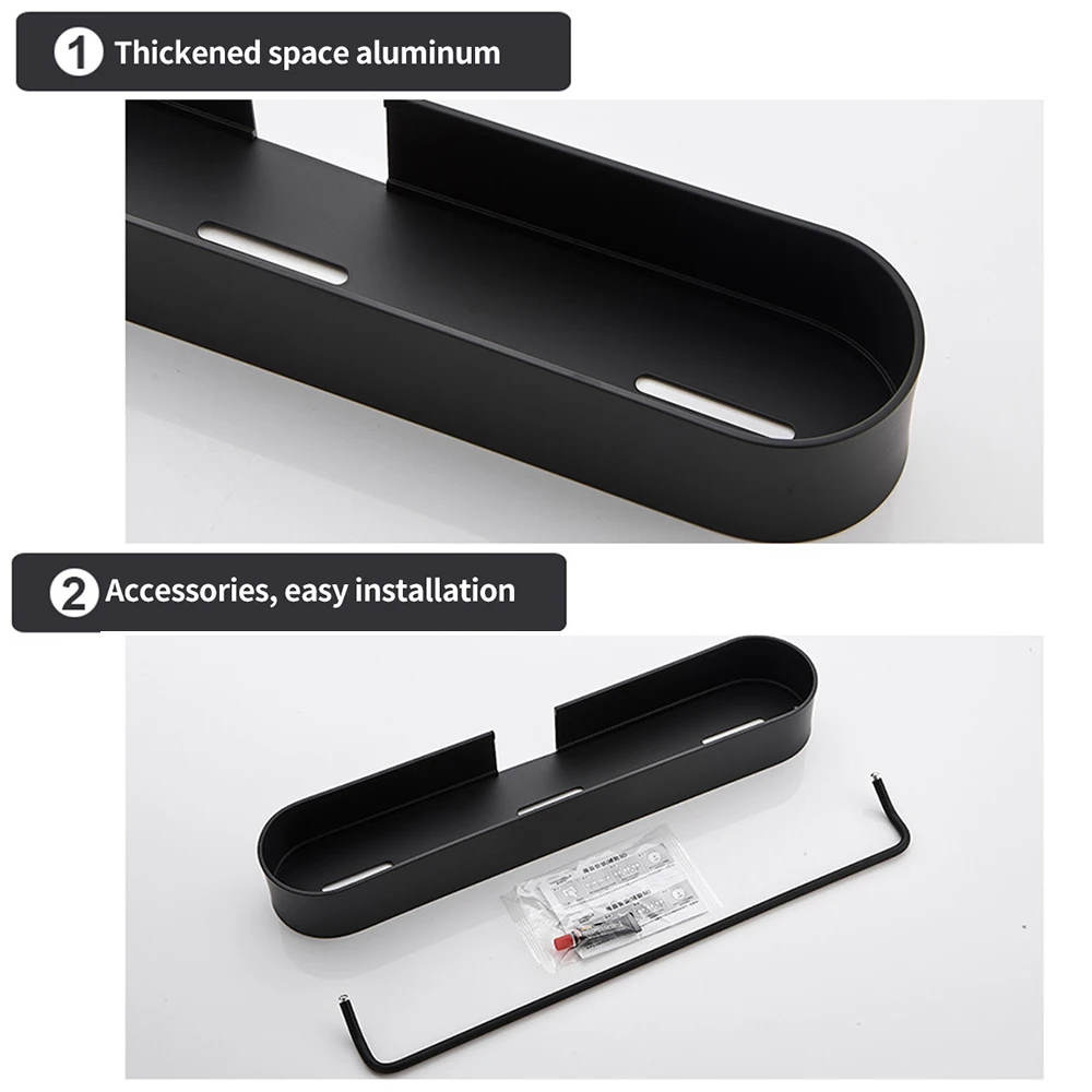 Generic Kitchences Rack Wall Shelves Bathroom Storage Shelf Shampoo