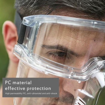 NEW 1pc Clear Safeguard Goggles Anti-splash Safety Glasses Full Face Multiple Cover Clear Work Detachable Goggle Dropship Unisex
NEW 1pc Clear Safeguard Goggles Anti-splash Safety Glasses Full Face Multiple Cover Clear Work Detachable Goggle Dropship Unisex