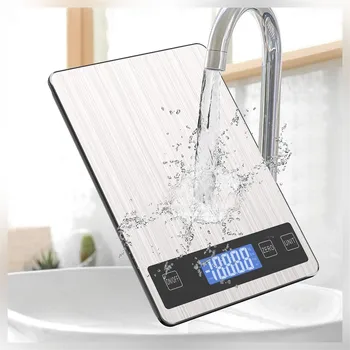 LCD Display 10kg/1g Multi-function Digital Food Kitchen Scale Stainless Steel Weighing Food Scale Baked Cooking Tools Balance
LCD Display 10kg/1g Multi-function Digital Food Kitchen Scale Stainless Steel Weighing Food Scale Baked Cooking Tools Balance