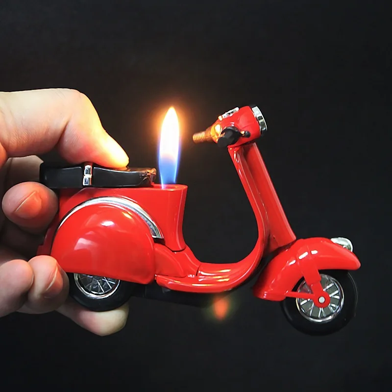 Creative personality battery car motorcycle desktop model inflatable open flame lighter JW150 hot sale 
Creative personality battery car motorcycle desktop model inflatable open flame lighter JW150 hot sale