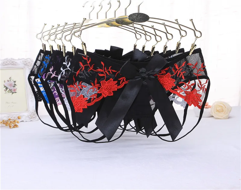 top Comfortable Bow Lace Sexy G-string for Girl Underwear Breathable Hollow Briefs Low Waist Transparent Panties Panty Wholesale
top Comfortable Bow Lace Sexy G-string for Girl Underwear Breathable Hollow Briefs Low Waist Transparent Panties Panty Wholesale