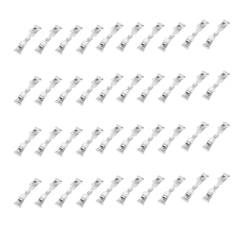 40 Pieces Clear Plastic Rotatable Merchandise Sign Display Mini Clip Tag Holders for Business Cards
40 Pieces Clear Plastic Rotatable Merchandise Sign Display Mini Clip Tag Holders for Business Cards