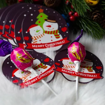 50pcs/pack Baby Snowman Lollipop Decoration Cards Christmas Party Decorations Xmas Kids Candy Favors Decor for Guest Cartoon
50pcs/pack Baby Snowman Lollipop Decoration Cards Christmas Party Decorations Xmas Kids Candy Favors Decor for Guest Cartoon