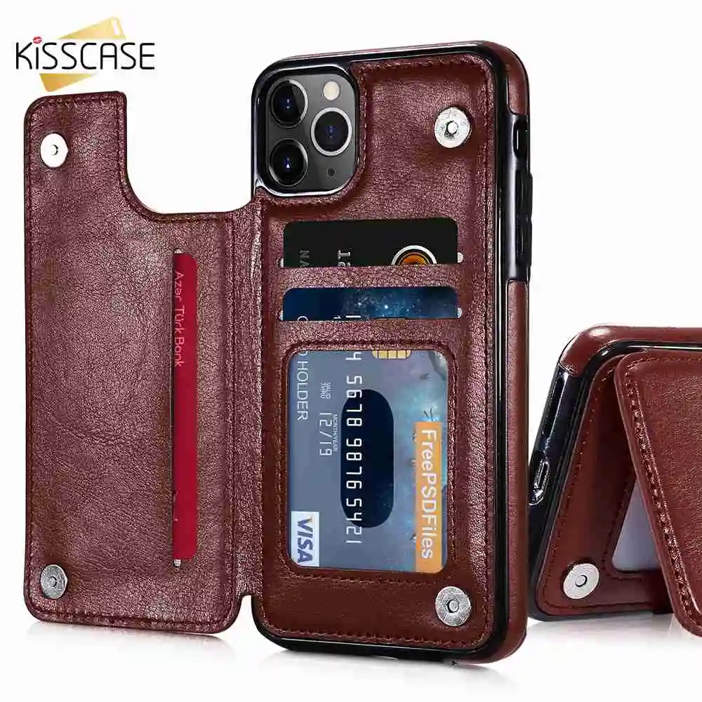 Роскошный кожаный чехол кошелек с откидной крышкой для iPhone 11 Pro 11Pro Max X XR XS