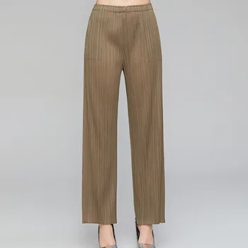 LANMREM 2020 New Fashion Elastic Waist Solid Color Pleated Pants Women Casual All-match Loose Simple Straight Trousers PD586
LANMREM 2020 New Fashion Elastic Waist Solid Color Pleated Pants Women Casual All-match Loose Simple Straight Trousers PD586