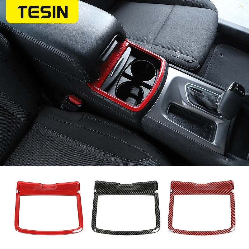 TESIN Interior Mouldings for Charger 2011+ Car Cup Holder Decoration Frame Cover Sticker Accessories for Dodge Charger 2011+
TESIN Interior Mouldings for Charger 2011+ Car Cup Holder Decoration Frame Cover Sticker Accessories for Dodge Charger 2011+
