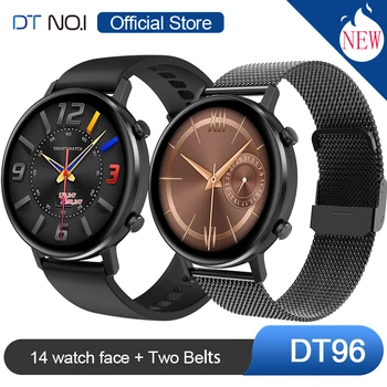 DTNO.1 DT96 Smart Watch with Two Straps Heart Rate Monitor Bracelet Music Control Waterproof Sport Smartwatch for Men Women
DTNO.1 DT96 Smart Watch with Two Straps Heart Rate Monitor Bracelet Music Control Waterproof Sport Smartwatch for Men Women