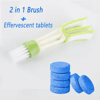2 In 1 Double Slider Car Air-conditioner Outlet Window Cleaning Tool Vent Brush Interior Multi-purpose Brush Car Accessories
2 In 1 Double Slider Car Air-conditioner Outlet Window Cleaning Tool Vent Brush Interior Multi-purpose Brush Car Accessories