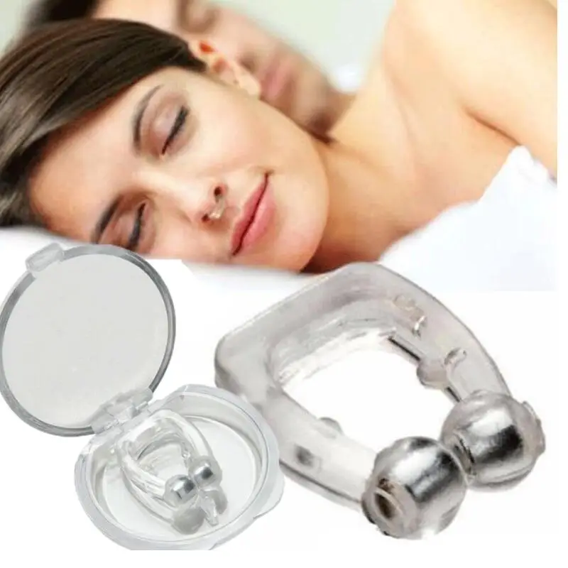Silicone Magnetic Anti Snoring Breathe Easy Sleep Nose Clip Snore Stopper Aid Nasal Dilators Night Device Sleeping Apnea Guard
Silicone Magnetic Anti Snoring Breathe Easy Sleep Nose Clip Snore Stopper Aid Nasal Dilators Night Device Sleeping Apnea Guard