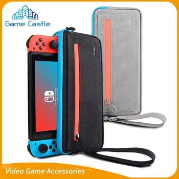 2019 Portable Case for Nintend Switch Soft Carrying Storage Bag for NS Console Shockproof Pouch Cover with 5 Game card holder
2019 Portable Case for Nintend Switch Soft Carrying Storage Bag for NS Console Shockproof Pouch Cover with 5 Game card holder
