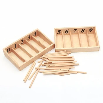 Montessori Math Toys Mathematics Montessori Materials Educational Wooden Spindle Box Early Learning Training Toy
Montessori Math Toys Mathematics Montessori Materials Educational Wooden Spindle Box Early Learning Training Toy