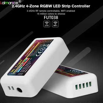 Mi Light 2.4G RF RGB RGBW LED Lamp Strip Controller Dimmer Wireless Remote Control 4 Zone Color Temperature CCT Controller
Mi Light 2.4G RF RGB RGBW LED Lamp Strip Controller Dimmer Wireless Remote Control 4 Zone Color Temperature CCT Controller