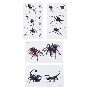 20 Sheets Halloween Accessories Creative Halloween Face Decals Spider Sticker Tattoos Sticker Halloween Sticker for Cosplay Part
20 Sheets Halloween Accessories Creative Halloween Face Decals Spider Sticker Tattoos Sticker Halloween Sticker for Cosplay Part