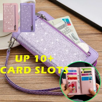 LLZ.COQUE Cute Bling Glitter Leather Phone Cover for IPhone 8 7 6S 6 Plus Large Flip Wallet Case for IPhone 11 Pro Max X Xr Xs
LLZ.COQUE Cute Bling Glitter Leather Phone Cover for IPhone 8 7 6S 6 Plus Large Flip Wallet Case for IPhone 11 Pro Max X Xr Xs