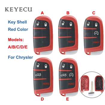 Keyecu Red Remote Key Shell Case Fob Replacement for Chrysler Jeep Dodge Challenger Charger Dart Durango 2011-2018,M3N-40821302 
Keyecu Red Remote Key Shell Case Fob Replacement for Chrysler Jeep Dodge Challenger Charger Dart Durango 2011-2018,M3N-40821302