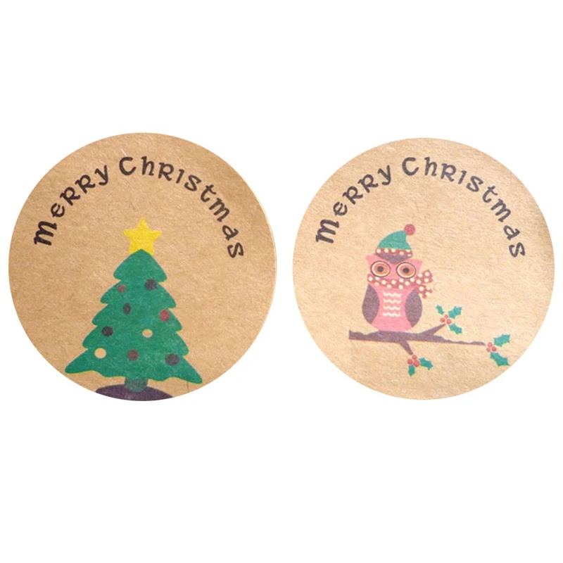 120Pcs(10sets) Hot Sale Merry Christmas Tree Owl Handmade Cake Packaging Sealing Label Kraft Sticker Baking DIY Gift Stickers
120Pcs(10sets) Hot Sale Merry Christmas Tree Owl Handmade Cake Packaging Sealing Label Kraft Sticker Baking DIY Gift Stickers