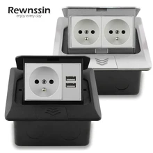 French Socket With USB Charging Port Fast Pop-Up Krabice Floor Socket 2 Way Power Outlet Aluminum Alloy Material 16A Floor Box
French Socket With USB Charging Port Fast Pop-Up Krabice Floor Socket 2 Way Power Outlet Aluminum Alloy Material 16A Floor Box