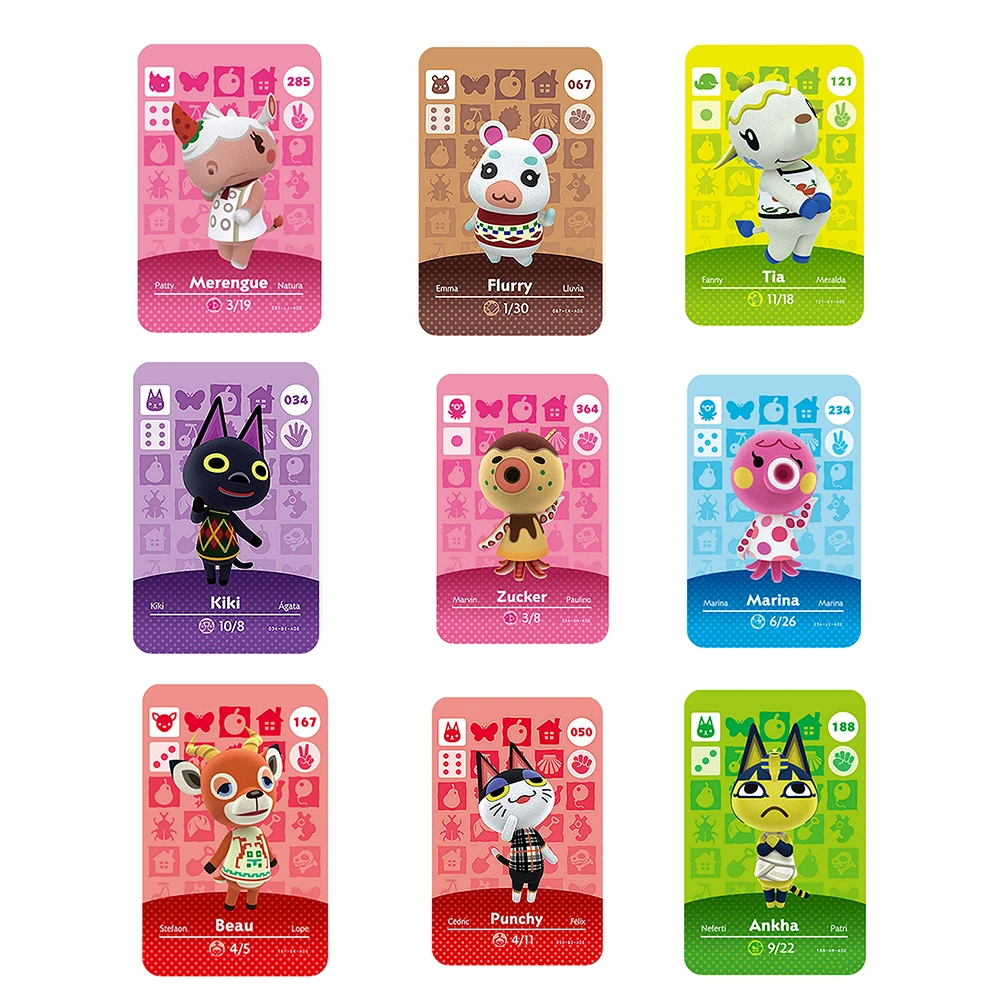 English version Original Amiibo Card NS 3DS Game Series Animal Crossing Collection Card
English version Original Amiibo Card NS 3DS Game Series Animal Crossing Collection Card