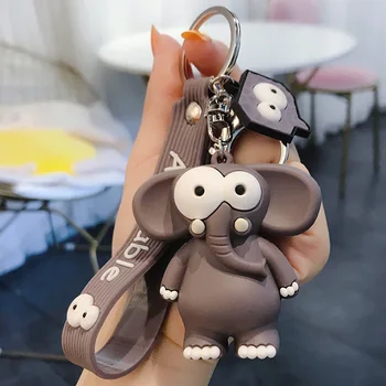 Fashion Ugly Cute Big Eye Bull and Elephant Keychain Cartoon Animal Key Chain Ring Elephant Pendant Women Girl Children Gifts
Fashion Ugly Cute Big Eye Bull and Elephant Keychain Cartoon Animal Key Chain Ring Elephant Pendant Women Girl Children Gifts