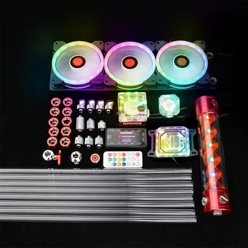 OCOCOO Water cooling equipment package AMD CPU PETG cooling radiator package RGB system
OCOCOO Water cooling equipment package AMD CPU PETG cooling radiator package RGB system