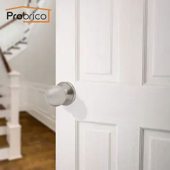 Probrico Passage Lock handles for Interior Doors Rotation Round door levers with Latch keyless wooden gate knobs lock hardware
Probrico Passage Lock handles for Interior Doors Rotation Round door levers with Latch keyless wooden gate knobs lock hardware