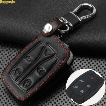 Jingyuqin 5 Buttons Remote Car Key Leather Case Cover Fob Protection Fit For Land Rover Freelander 2 3 5 BTN
Jingyuqin 5 Buttons Remote Car Key Leather Case Cover Fob Protection Fit For Land Rover Freelander 2 3 5 BTN