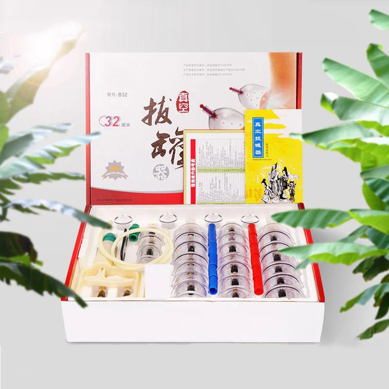 32 pcs massage Vacuum cupping set thicker magnetic aspirating cupping cans acupuncture massage suction cup with tube
32 pcs massage Vacuum cupping set thicker magnetic aspirating cupping cans acupuncture massage suction cup with tube