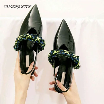 Sandals Women 2020 Summer New Rope Knot Wild Pointed Mary Jane Shoes Platform Shallow Mouth One Word Buckle Single Shoes Women
Sandals Women 2020 Summer New Rope Knot Wild Pointed Mary Jane Shoes Platform Shallow Mouth One Word Buckle Single Shoes Women