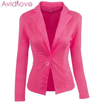 Women Casual Solid Long Sleeve Single Breasted Spring,Autumn Button Slim Casual,Office Blazer
Women Casual Solid Long Sleeve Single Breasted Spring,Autumn Button Slim Casual,Office Blazer