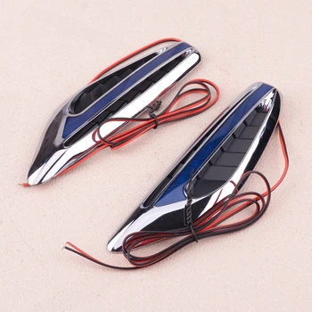 Blue Universal Car DC 12V Steering Fender LED Side Marker Light Turn Signal Lamps Shark Blade 
Blue Universal Car DC 12V Steering Fender LED Side Marker Light Turn Signal Lamps Shark Blade