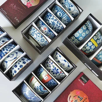 ANTOWALL 5pcs Set Bowls Japanese Underglaze Bowls Gift Packing Tableware Japanese Cooking Ceramic Tableware Korean Bowl
ANTOWALL 5pcs Set Bowls Japanese Underglaze Bowls Gift Packing Tableware Japanese Cooking Ceramic Tableware Korean Bowl