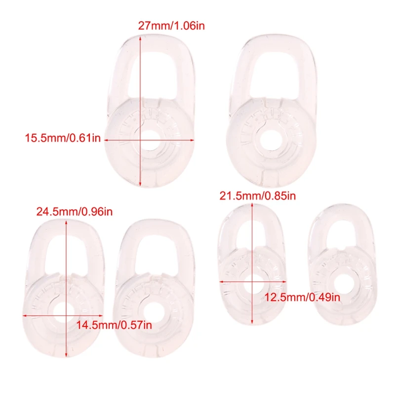 3 Pairs/Set(S/M/L) Soft In-Ear Silicone Bluetooth Earphone Covers Earbuds Pads
3 Pairs/Set(S/M/L) Soft In-Ear Silicone Bluetooth Earphone Covers Earbuds Pads