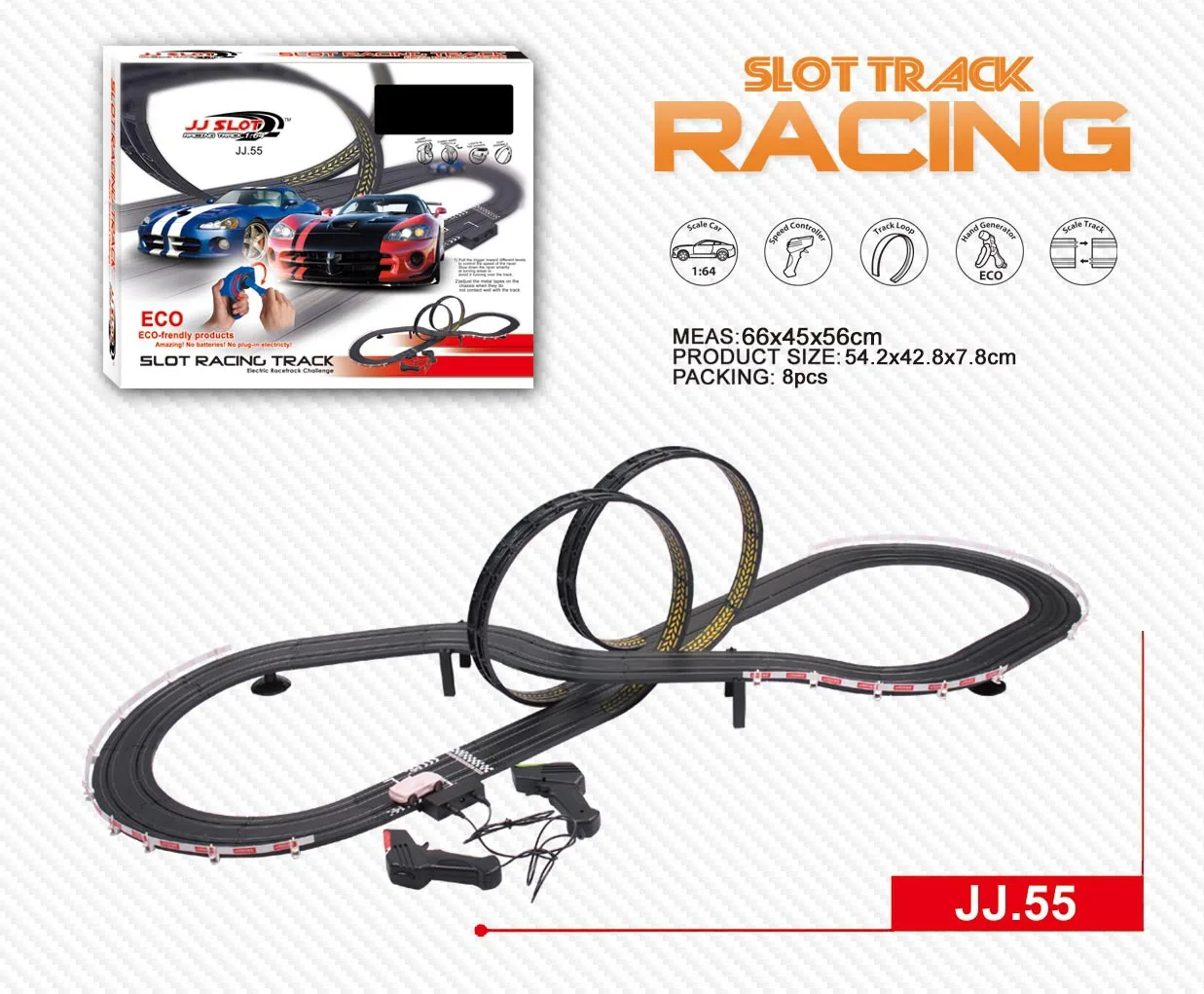 CHILDREN'S Toy Car Camera Track 1: 64 America Sports Car Camera Track Transformer Electric Camera Track Car Toy
CHILDREN'S Toy Car Camera Track 1: 64 America Sports Car Camera Track Transformer Electric Camera Track Car Toy